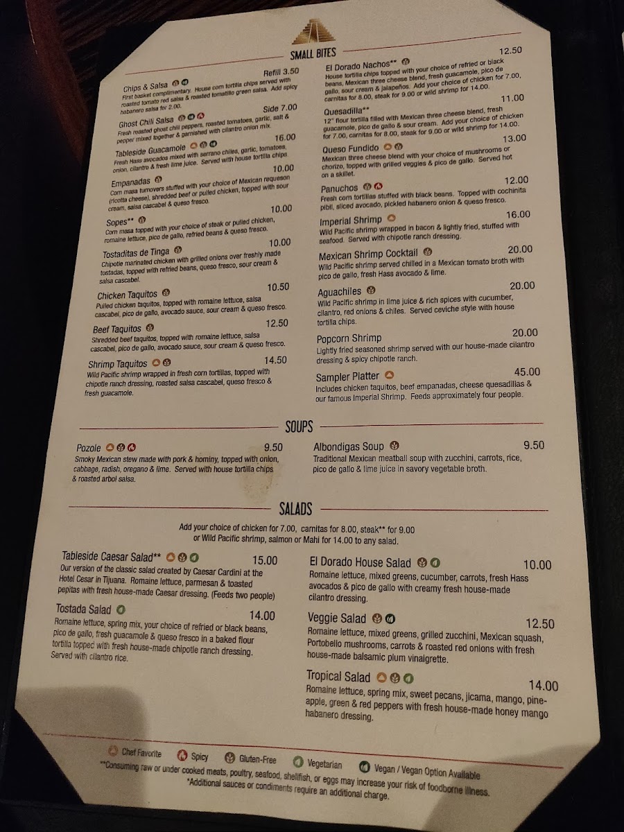 El Dorado Cantina Menu - Image 4